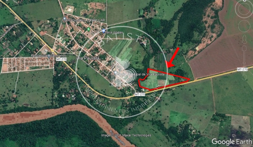 Área à venda na Vila Paulista, em Rondonópolis/MT