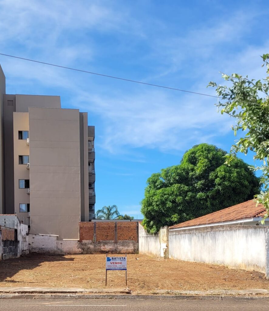 Terreno à Venda na Vila Aurora em Rondonópolis/MT – 600m² na Av. Padre Anchieta