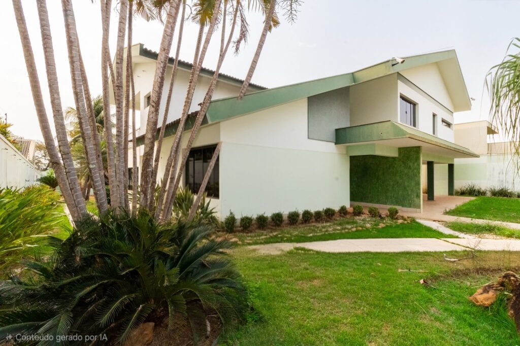 Casa de Alto Padrão à Venda na Vila Goulart em Rondonópolis com 4 Suítes e 1.200 m²